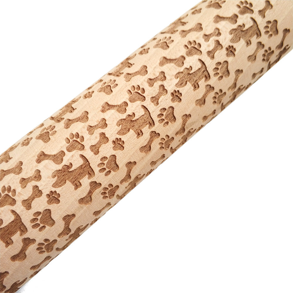 Rolling Pin Christmas Embossing