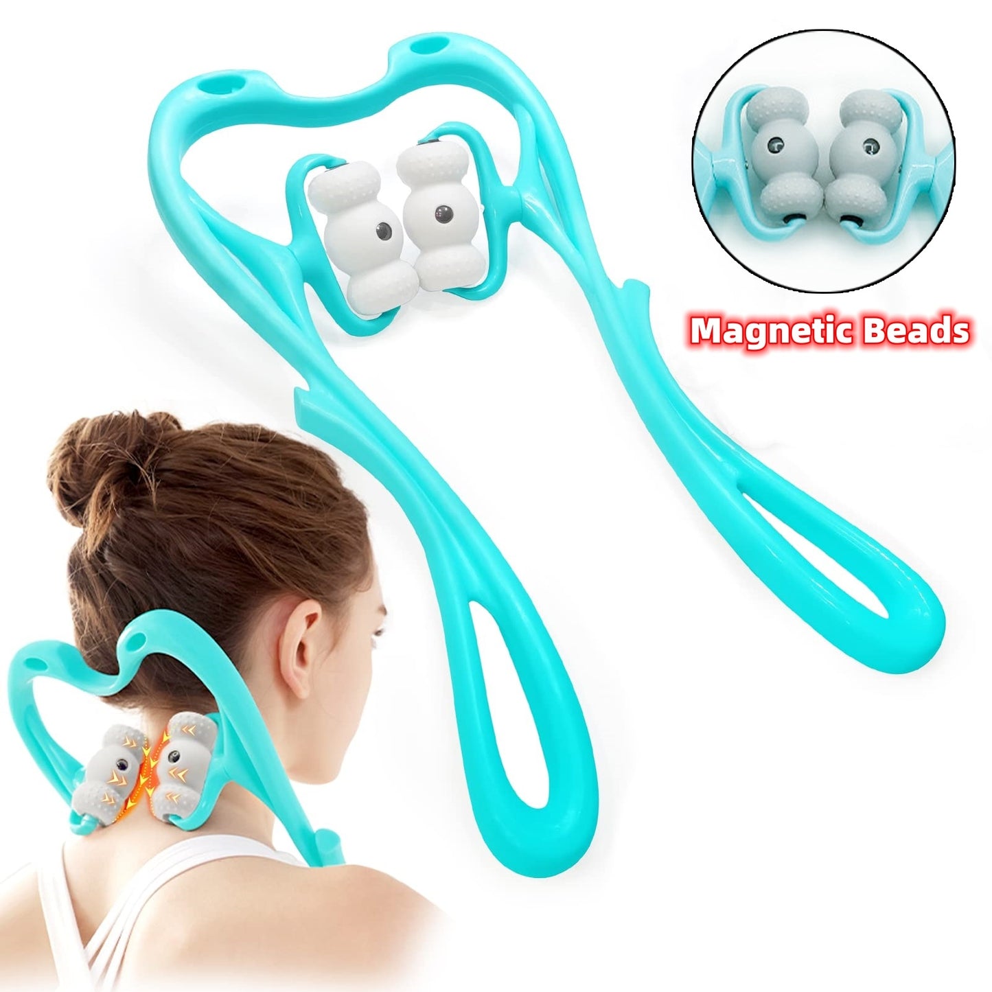 360° Neck Massager for Pain Relief & Relaxation - Chic Market Collection 